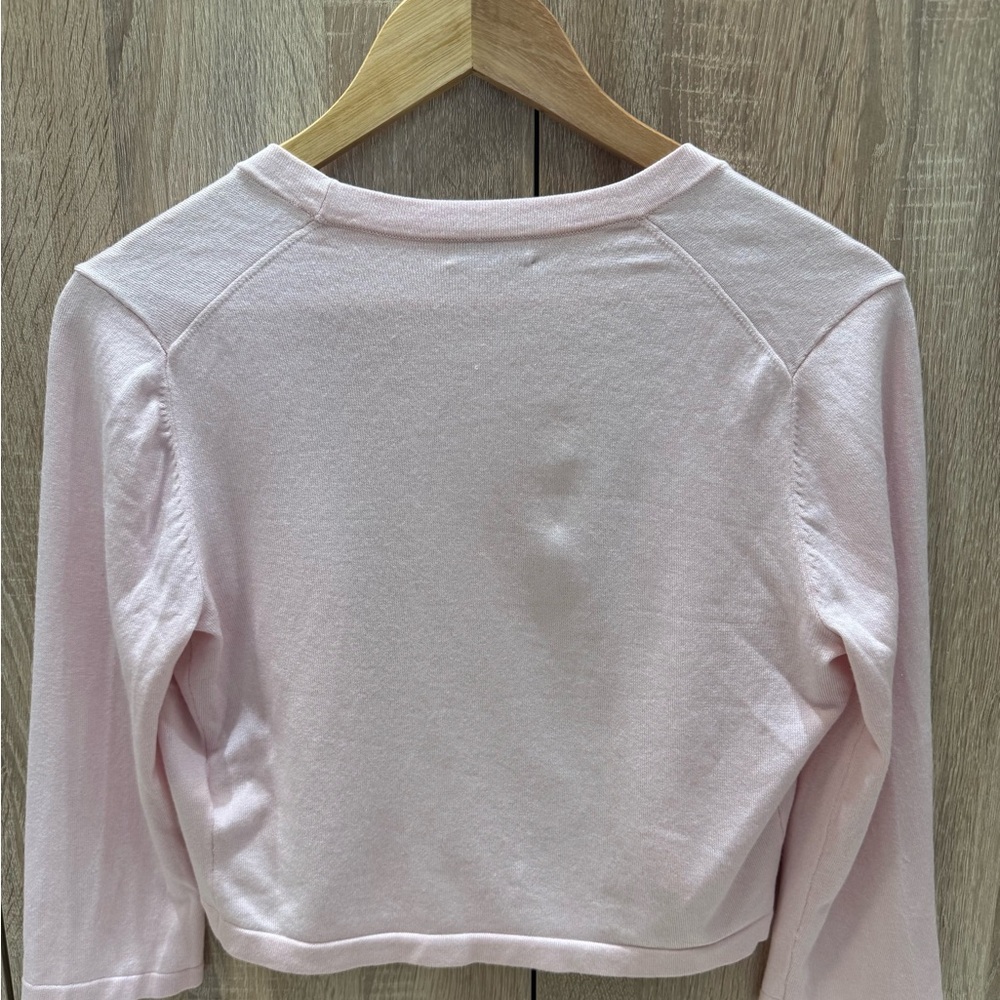Hobbs of London Chic Light Pink Bolero Shrug - Picture 8 of 8